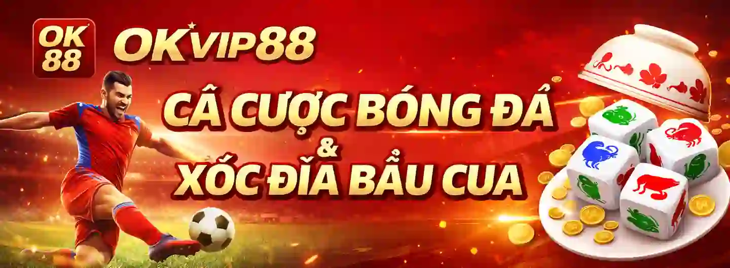 OKVIP88 nhà cái trực tuyến uy tín 2026